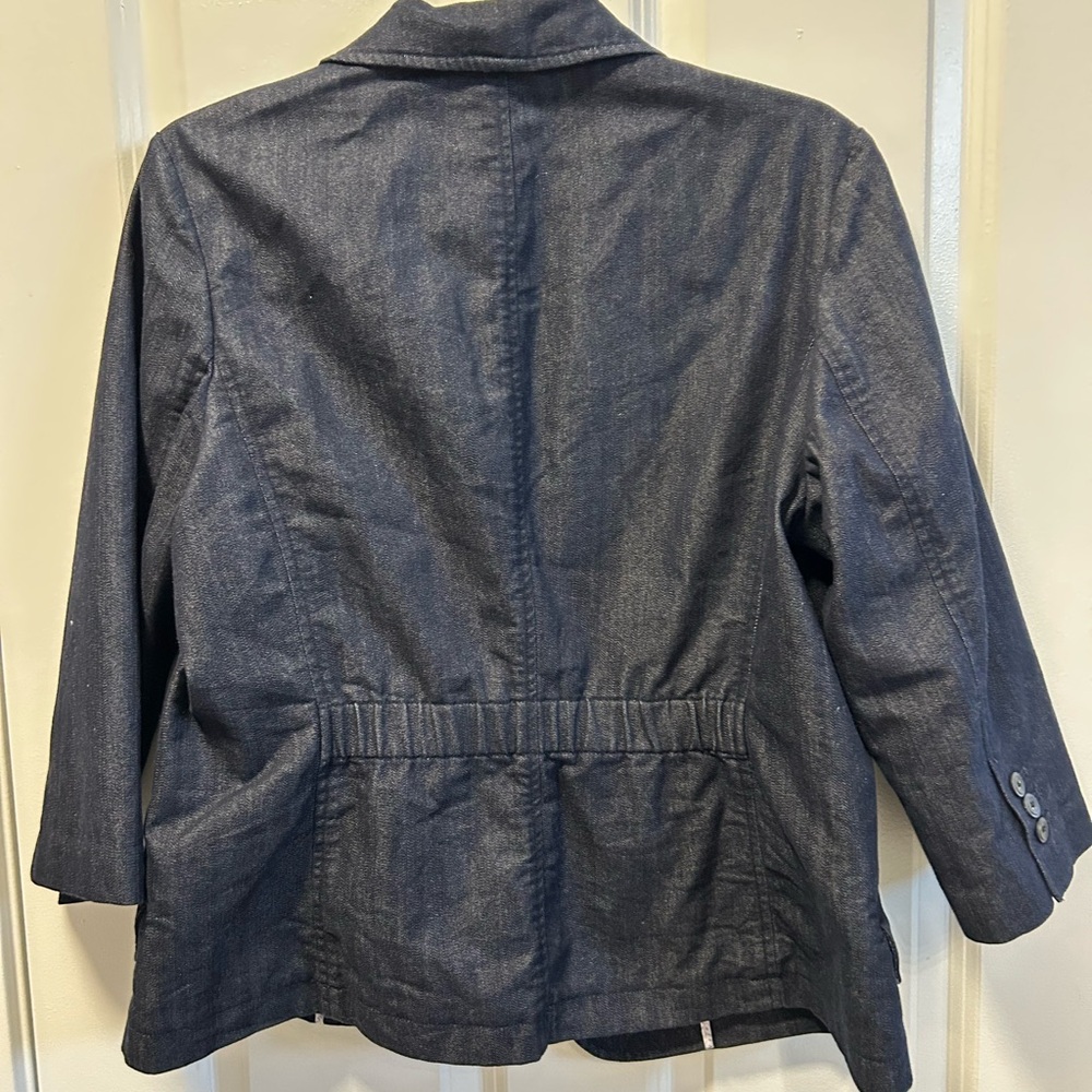 Coldwater Creek denim blazer - Picture 3 of 3